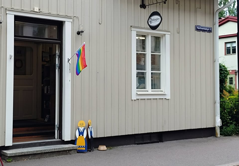 Den omtalade flaggan som försvann.